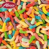 image:imageAlbanese Worlds Best Sour 12 Flavor Mini Gummi Worms  32oz Bag of Candy  12 Unique Super Sour Flavors Gluten Free Fat Free Soft and Chewy Gummy Worms  Perfect Travel Snack and Treat for KidsSour