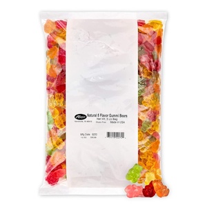 image:imageAlbanese Candy Large Assorted Fruit Gummi Worms 5pound Bag5 Natural Flavors Bears