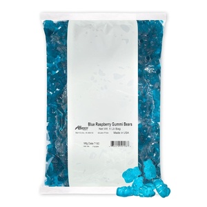 image:imageAlbanese Candy Large Assorted Fruit Gummi Worms 5pound BagBlueRaspberry