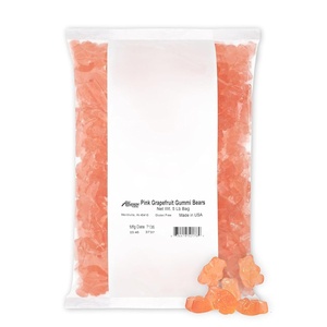 image:imageAlbanese Candy Large Assorted Fruit Gummi Worms 5pound BagPink Grapefruit