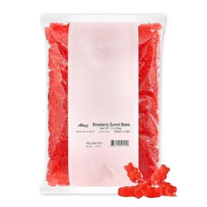 image:imageAlbanese Candy Large Assorted Fruit Gummi Worms 5pound BagStrawberry