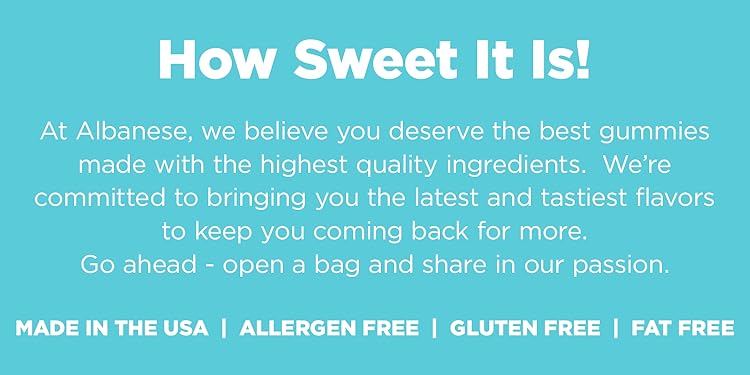 Albanese | World’s Best Gummies – Family-Made American Confectionery Since 1983